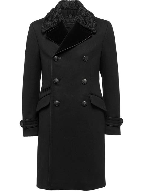 wool PRADA Men Coats 